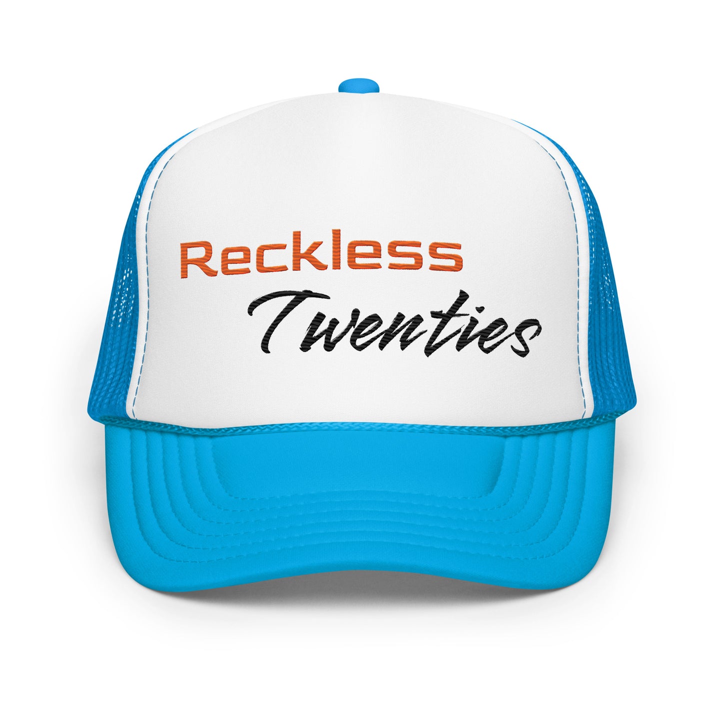 Reckless Twenties Foam Light Blue Trucker Hat