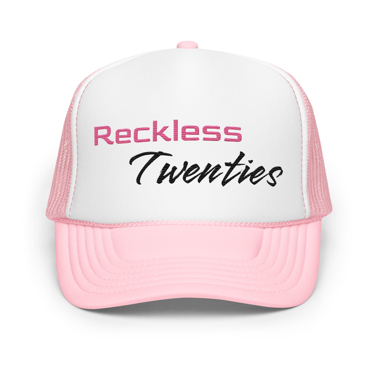 Reckless Twenties Foam Pink Trucker Hat