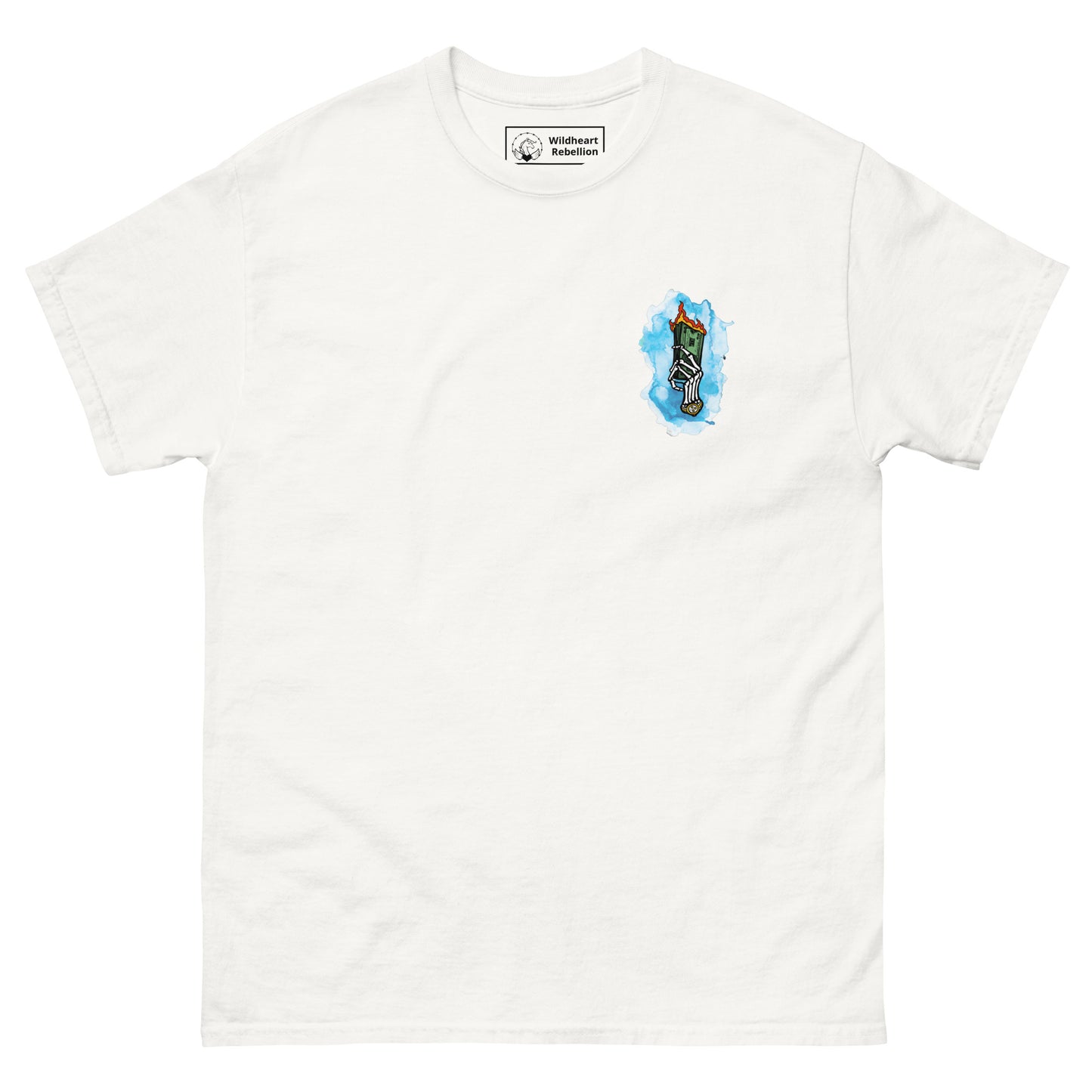 Reckless 20's Wild Ride Double-Men's White Classic Tee