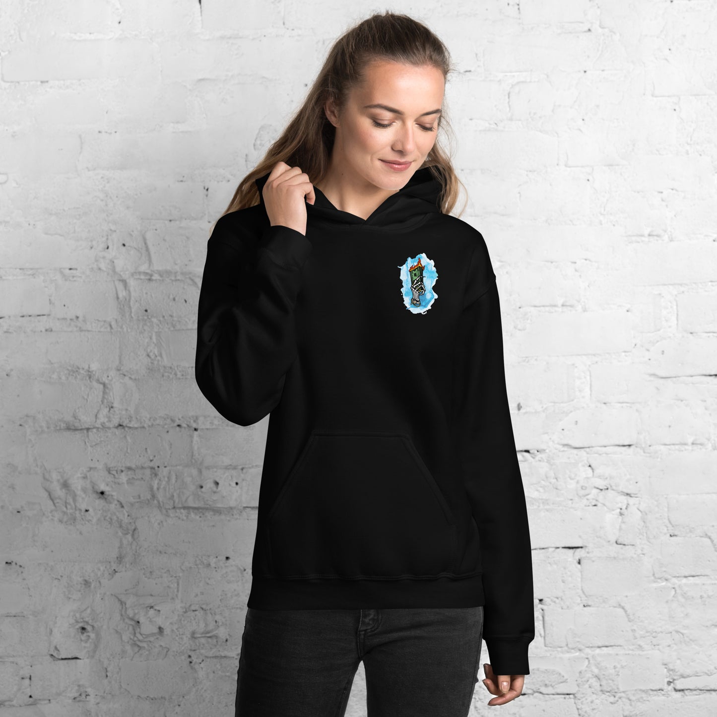 Reckless 20's Wild Ride- Women's Black Hoodie