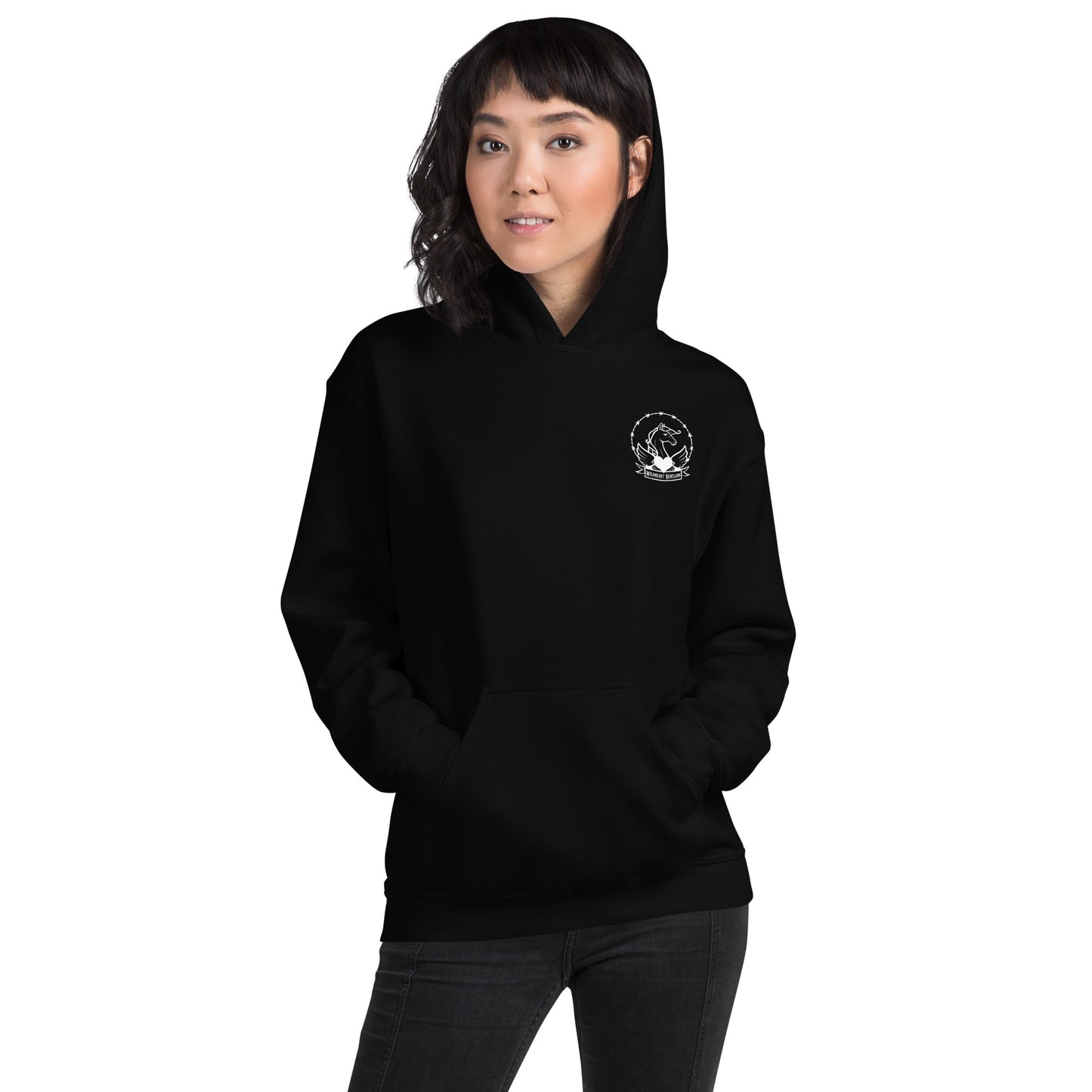 Wildheart Rebel Trailer Trash Women's Hoodie Black
