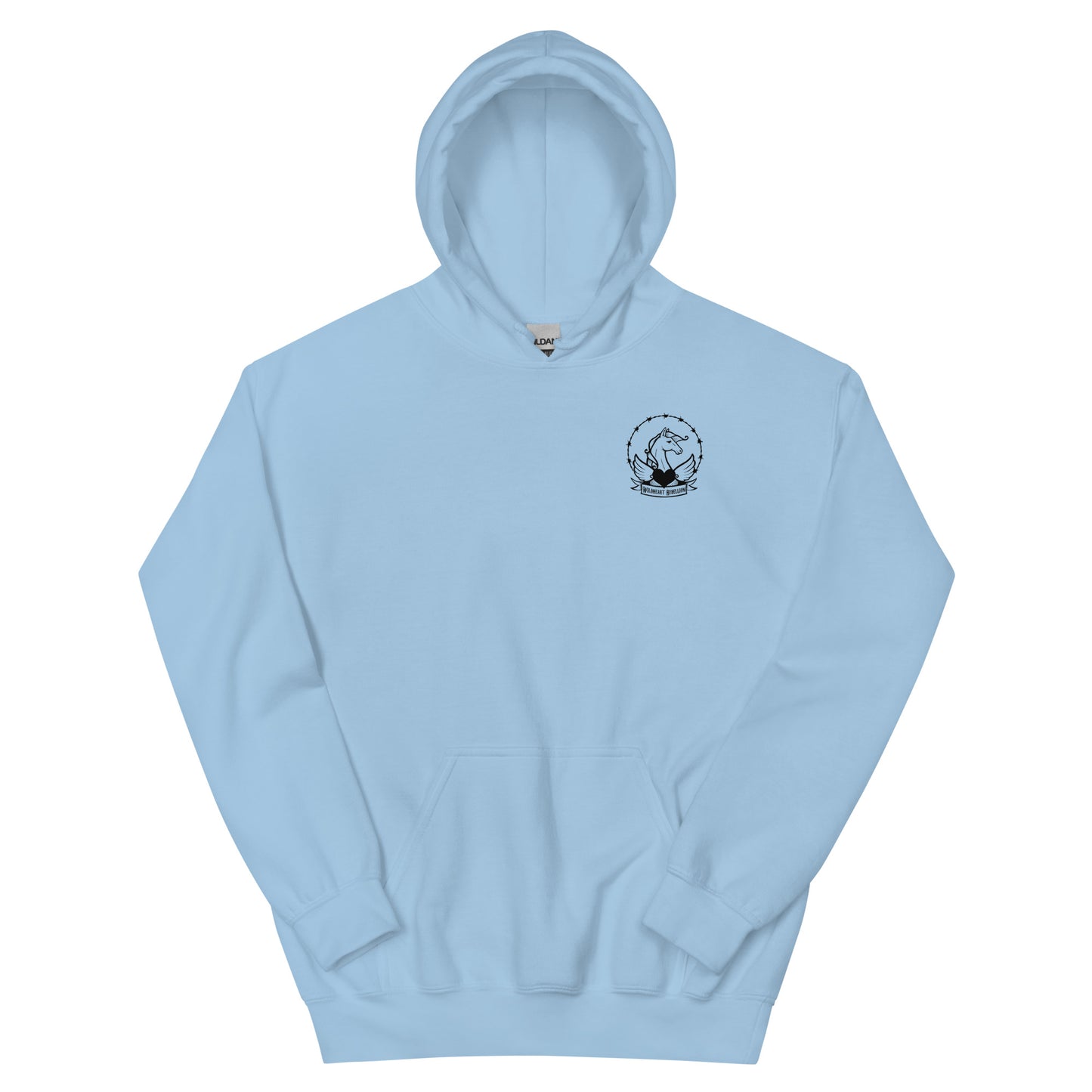 Turn and Burn Barrel Racer Women's Hoodie Blue