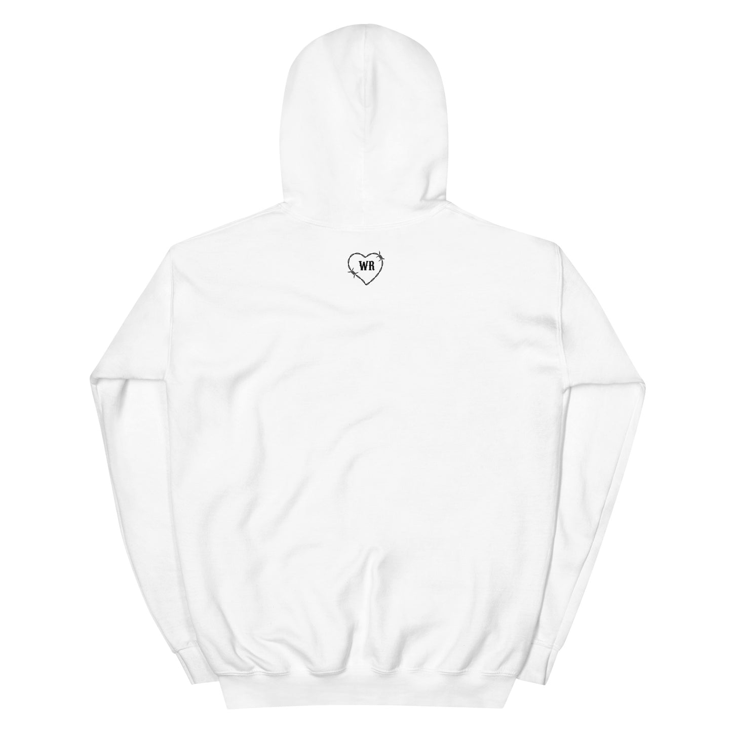 Get Plowed Support Local Farmers Men's White Hoodie
