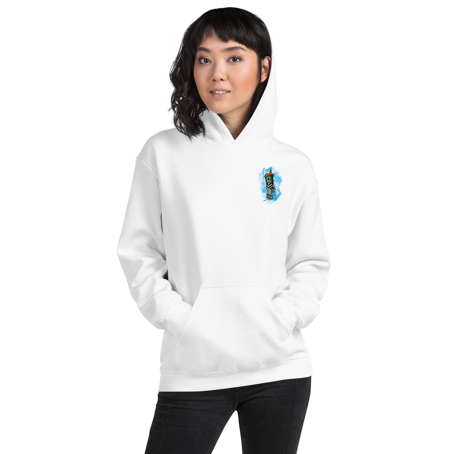 Reckless 20's Wild Ride- Women's White Hoodie