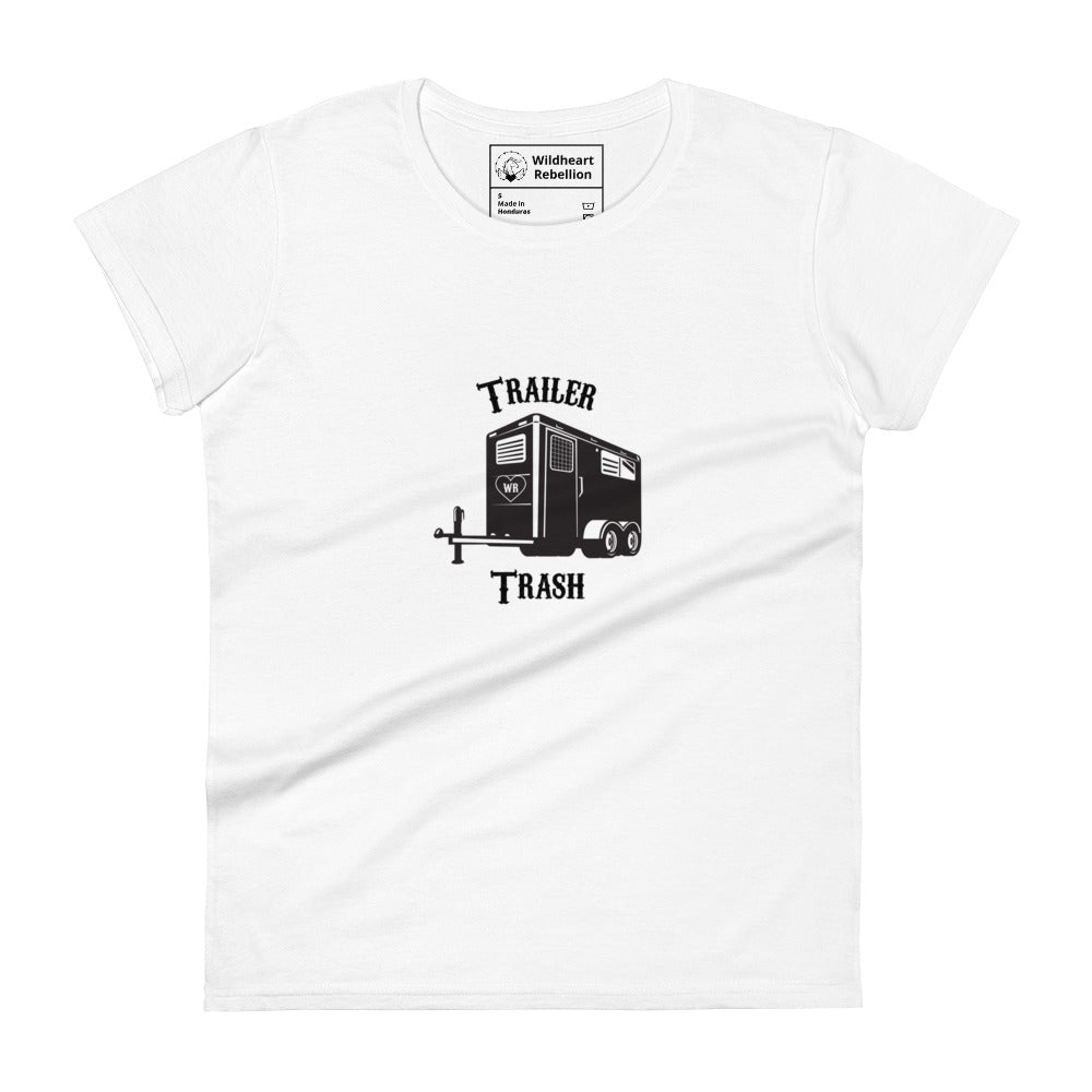 Wildheart Rebel Trailer Trash Women's Tee White