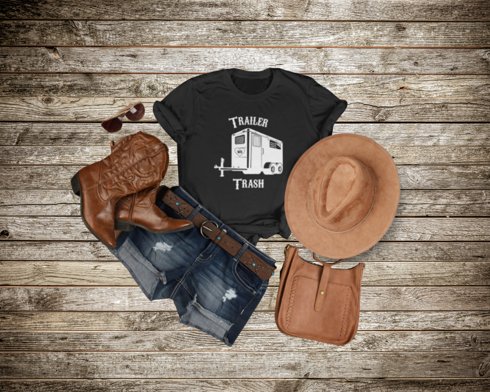 Wildheart Rebel Trailer Trash Women's Tee Black