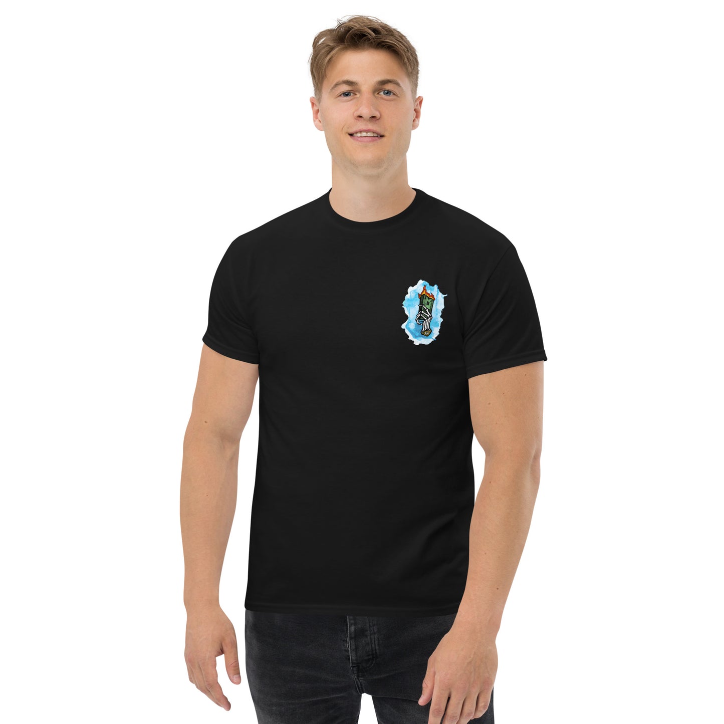 Reckless 20's Wild Ride-Men's Black Tee