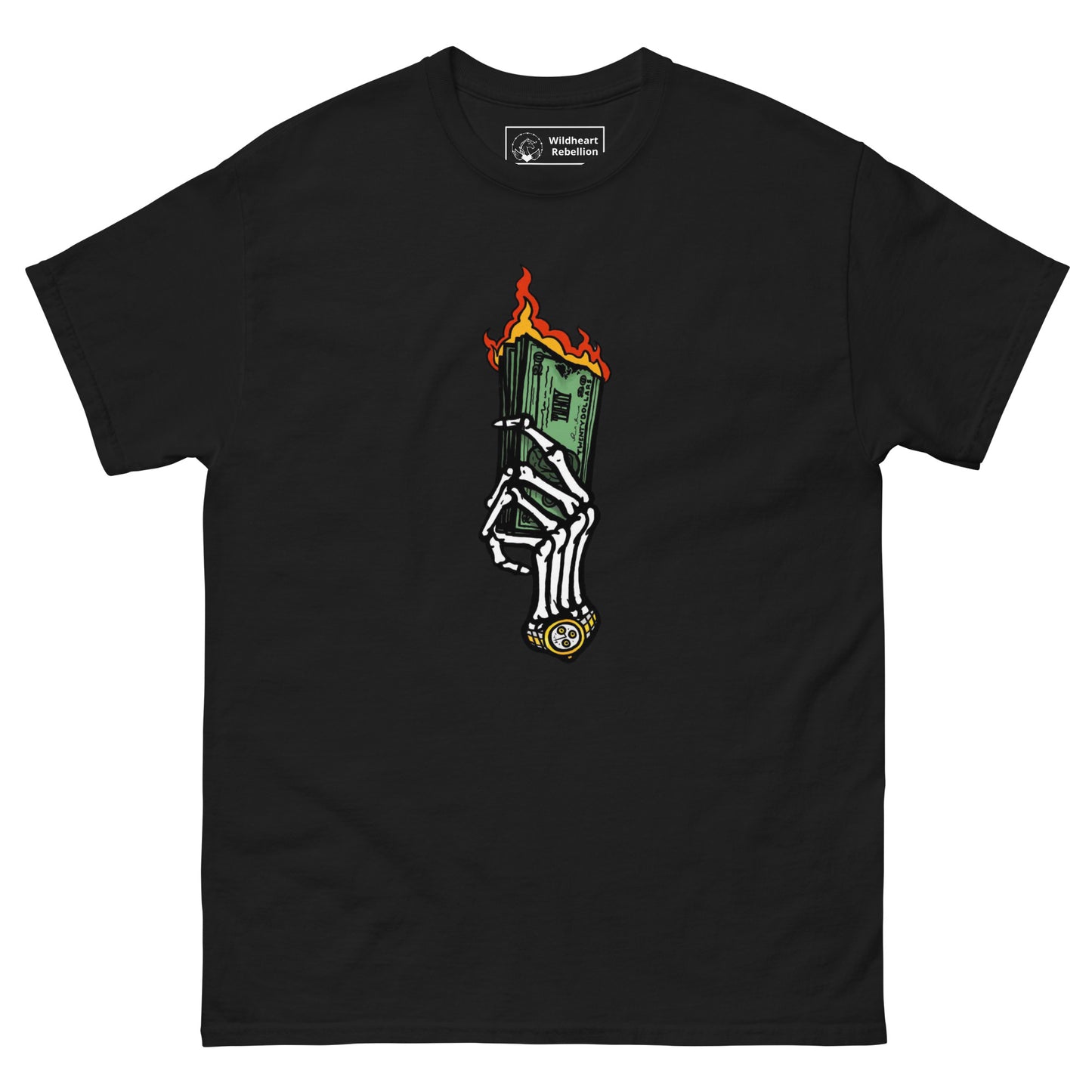 Reckless 20's Wild Ride Basic-Men's Black Classic Tee